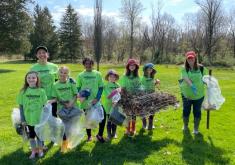 Girl Scouts Stream Cleanup